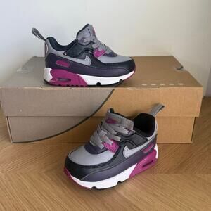 Nike Air Max 90 EasyOn ‘Dark Raisin’ Toddler Sneakers- SZ 7 C